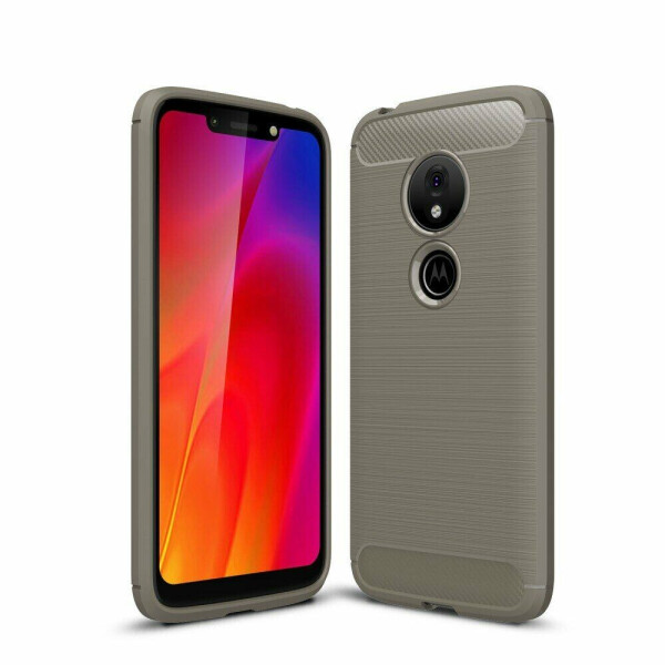

Защитный чехол UniCase Carbon для Motorola Moto G7 Play (XT1952) - Grey