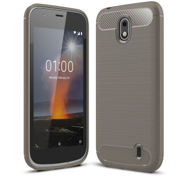 

Защитный чехол UniCase Carbon для Nokia 1 - Gray