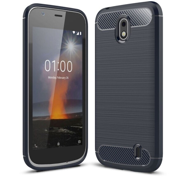 

Защитный чехол UniCase Carbon для Nokia 1 - Dark Blue