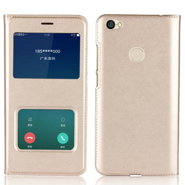 

Чехол-книжка UniCase View Window для Xiaomi Redmi Note 5A Prime - Gold