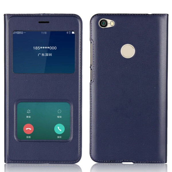 

Чехол-книжка UniCase View Window для Xiaomi Redmi Note 5A Prime - Dark Blue