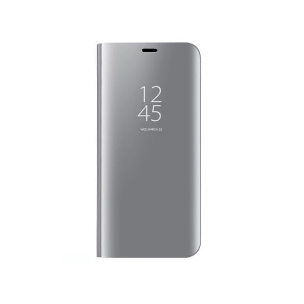 

-книжка Clear View Standing Cover для Xiaomi Redmi Note 5 Pro / Note 5 (DC) (Серебряный) (665322)