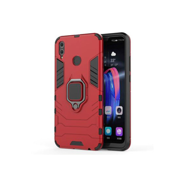 

ударопрочный Transformer Ring под магнитный держатель для Huawei Honor 8X Max (Красный / Dante Red) (665675)