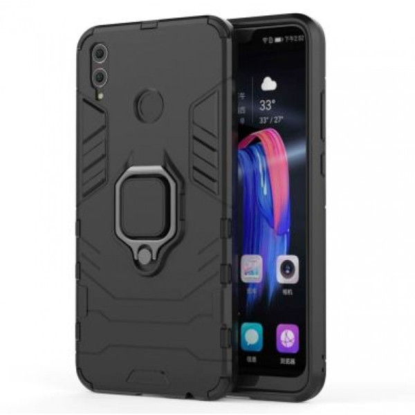 

ударопрочный Transformer Ring под магнитный держатель для Huawei Honor 8X Max (Черный / Soul Black) (665677)