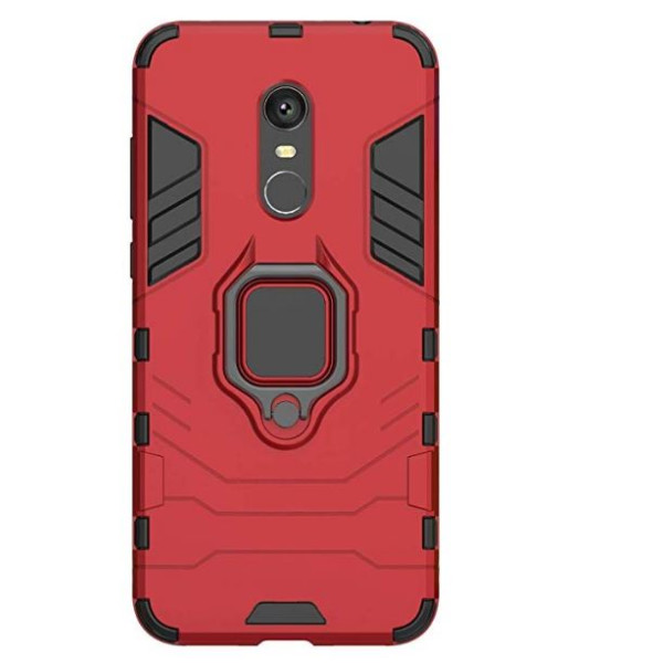 

ударопрочный Transformer Ring под магнитный держатель для Xiaomi Redmi 5 Plus/Redmi Note 5(SC) (Красный / Dante Red) (665679)