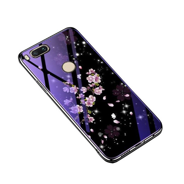 

TPU+Glass Fantasy с глянцевыми торцами для Xiaomi Mi 8 Lite / Mi 8 Youth (Mi 8X) (Цветение) (665714)