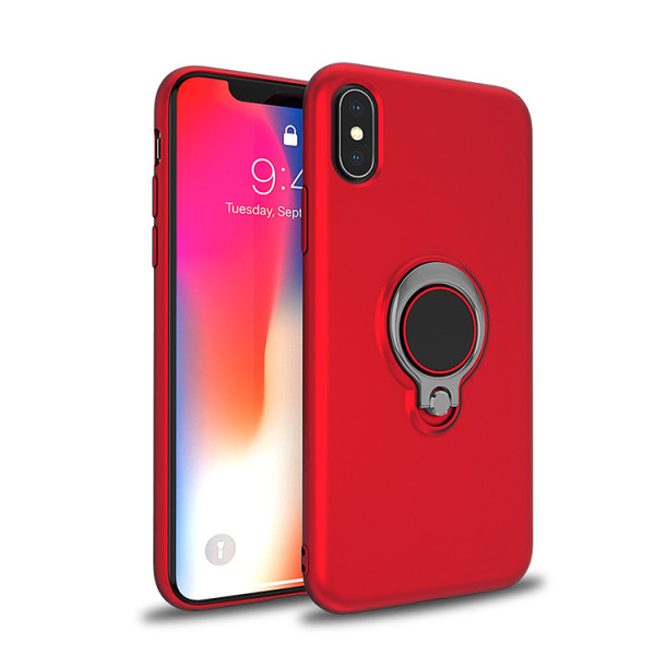

TPU+PC Deen с креплением под магнитный держатель для Apple iPhone XS (5.8") (Красный) (665899)