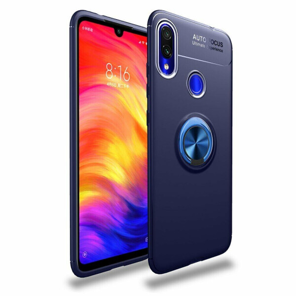

Защитный чехол UniCase Magnetic Ring для Xiaomi Redmi Note 7 / Note 7 Pro - Blue