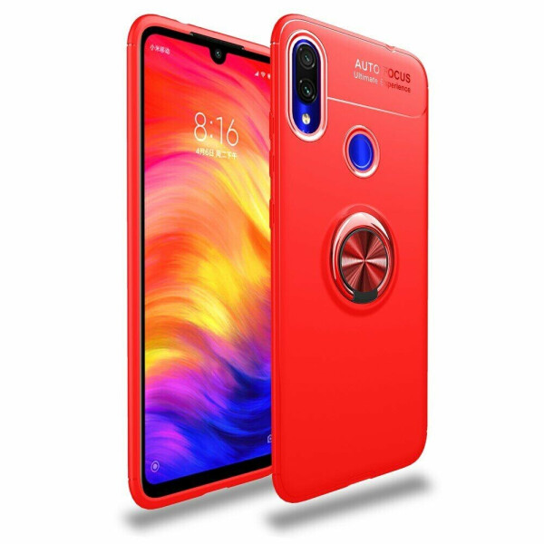 

Защитный чехол UniCase Magnetic Ring для Xiaomi Redmi Note 7 / Note 7 Pro - Red