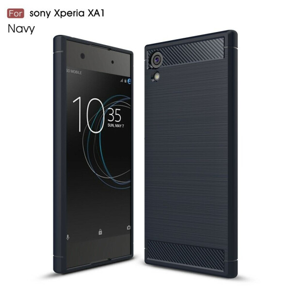 

Защитный чехол UniCase Carbon для Sony Xperia XA1 - Blue