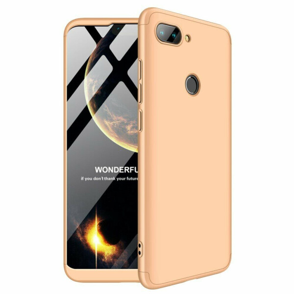 

Защитный чехол GKK Double Dip Case для Xiaomi Mi 8 Lite - Gold