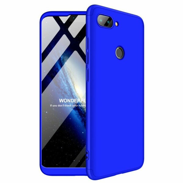 

Защитный чехол GKK Double Dip Case для Xiaomi Mi 8 Lite - Blue