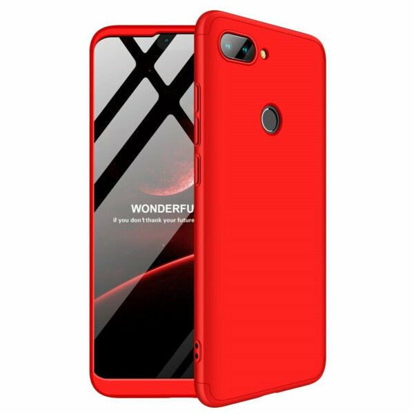 

Защитный чехол GKK Double Dip Case для Xiaomi Mi 8 Lite - Red