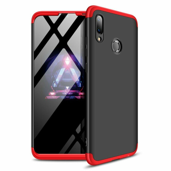 

Защитный чехол GKK Double Dip Case для Huawei P Smart (2019) - Black / Red
