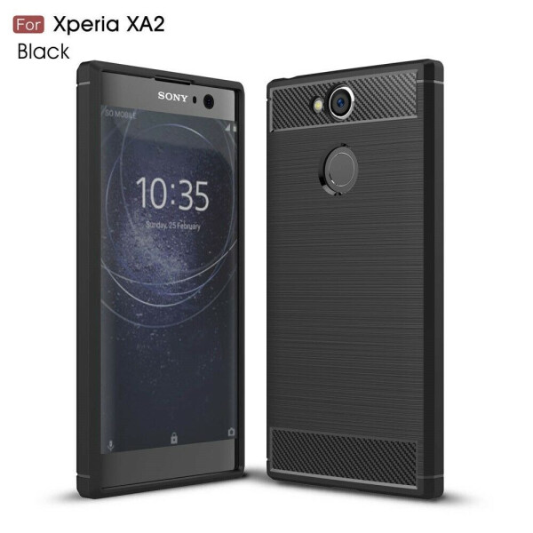 

Защитный чехол UniCase Carbon для Sony Xperia XA2 - Black