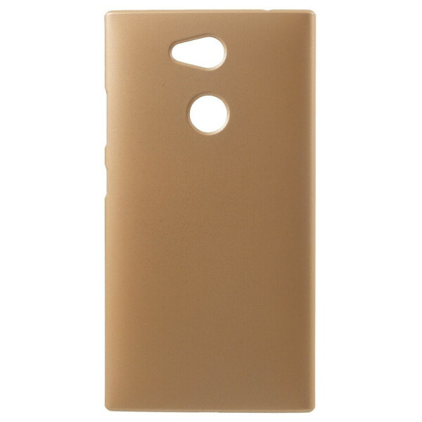 

Пластиковый чехол Deexe Hard Shell для Sony Xperia L2 - Gold