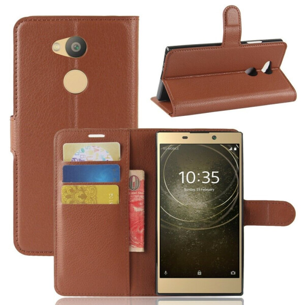 

Чехол-книжка Deexe Book Type для Sony Xperia L2 - Brown