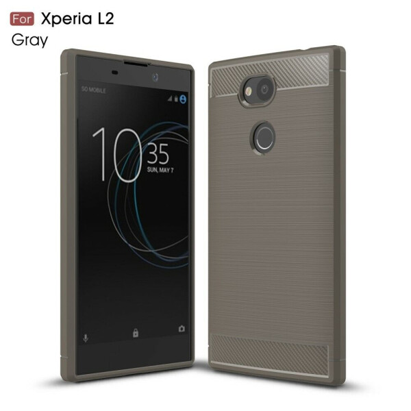 

Защитный чехол UniCase Carbon для Sony Xperia L2 - Grey