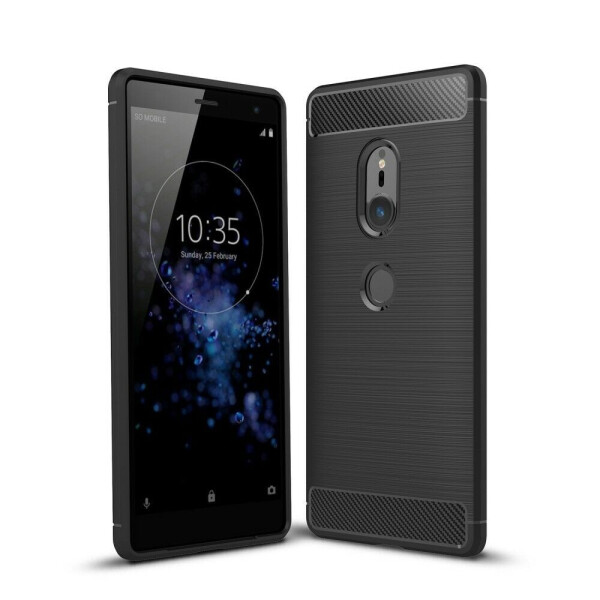 

Защитный чехол UniCase Carbon для Sony Xperia XZ2 - Black