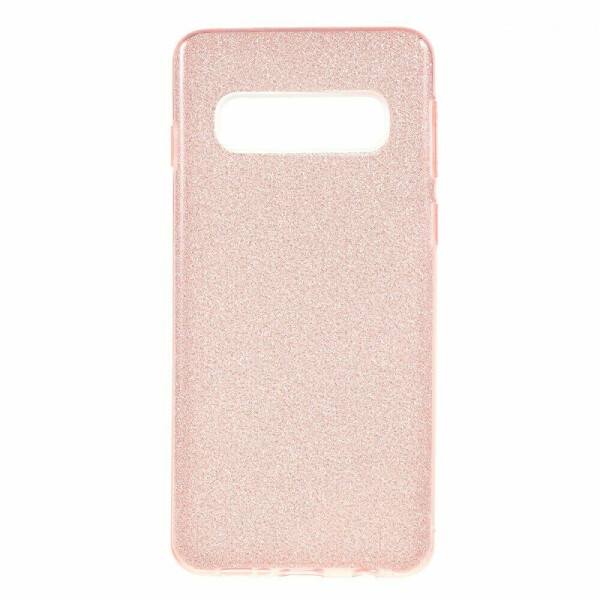 

Силиконовый (TPU) чехол UniCase Glitter Cover для Samsung Galaxy S10 (G973) - Rose Gold