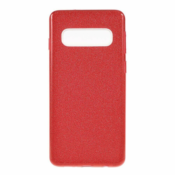 

Силиконовый (TPU) чехол UniCase Glitter Cover для Samsung Galaxy S10 Plus (G975) - Red