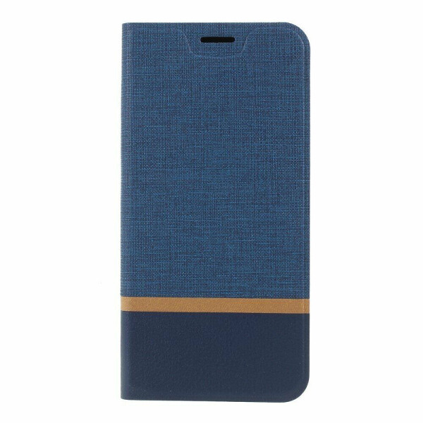 

Чехол-книжка Deexe Lines Texture для Samsung Galaxy M20 (M205) - Blue