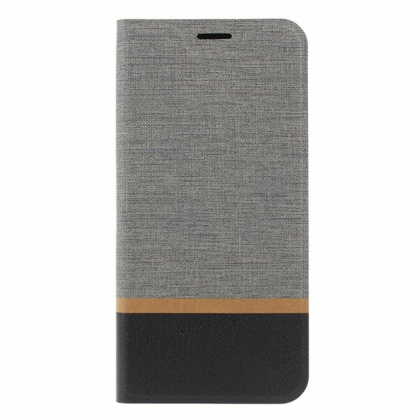 

Чехол-книжка Deexe Lines Texture для Samsung Galaxy M20 (M205) - Grey