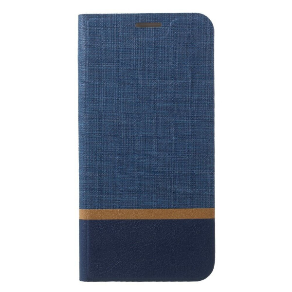 

Чехол-книжка Deexe Lines Texture для Motorola Moto G6 Plus (XT1926) - Blue