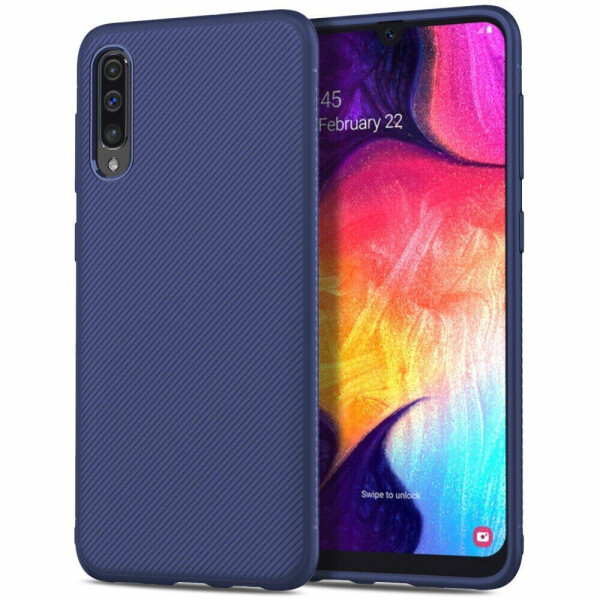 

Защитный чехол UniCase Twill Soft для Samsung Galaxy A50 (A505) / A30s (A307) / A50s (A507) - Blue