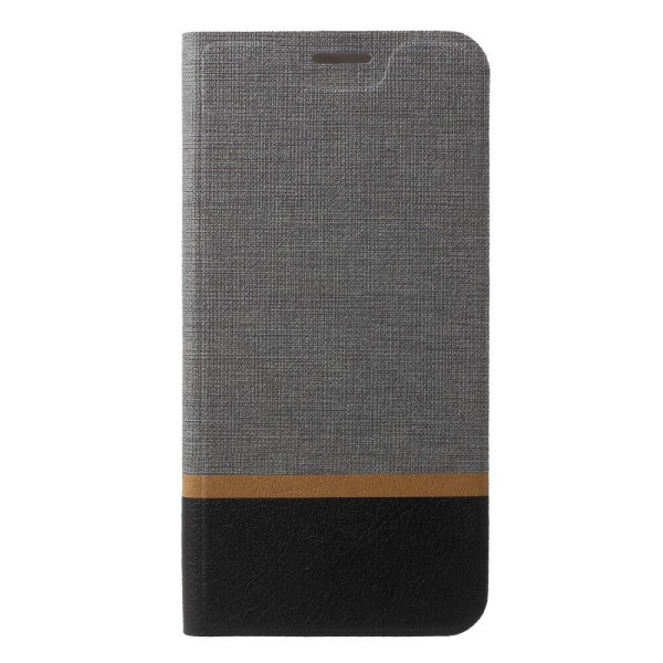 

Чехол-книжка Deexe Lines Texture для Motorola Moto G6 Plus (XT1926) - Grey