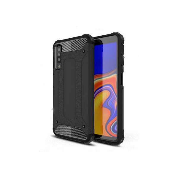 

бронированный противоударный TPU+PC Immortal для Samsung A750 Galaxy A7 (2018) (Черный) (678018)