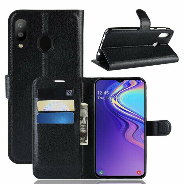 

Чехол-книжка Deexe Book Type для Samsung Galaxy M20 (M205) - Black
