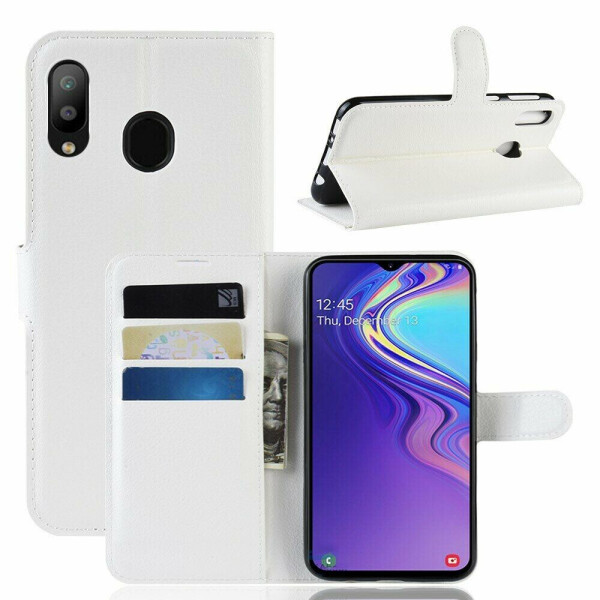 

Чехол-книжка Deexe Book Type для Samsung Galaxy M20 (M205) - White