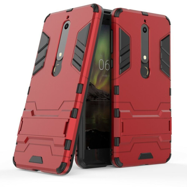 

Защитный чехол UniCase Hybrid для Nokia 6 2018 / Nokia 6.1 - Red