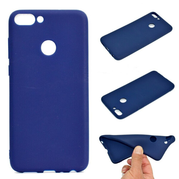 

Силиконовый (TPU) чехол Deexe Soft Case для Huawei P Smart - Dark Blue