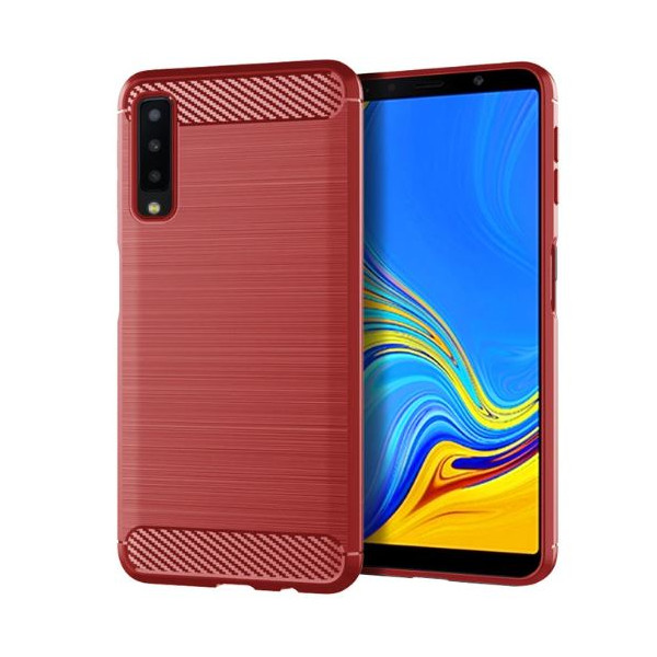 

TPU iPaky Slim Series для Samsung A750 Galaxy A7 (2018) (Красный) (678519)