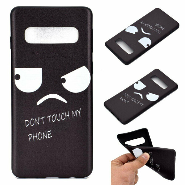 

Силиконовый (TPU) чехол UniCase Color Style для Samsung Galaxy S10 (G973) - Angry Face