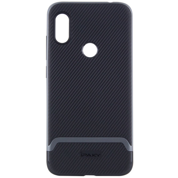 

Чехол iPaky TPU+PC для Xiaomi Redmi Note 6 Pro (Черный / Серый) (678556)