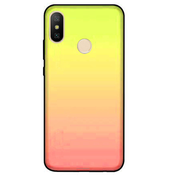 

TPU+Glass Gradient series для Xiaomi Mi 6X / Mi A2 (Розовый) (679802)