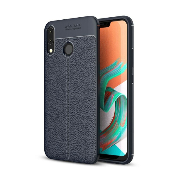 

Защитный чехол Deexe Leather Cover для ASUS Zenfone 5 (ZE620KL) / 5z (ZS620KL) - Dark Blue