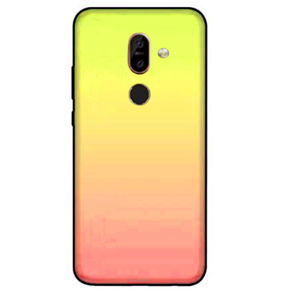 

TPU+Glass Gradient series для Nokia 7 plus (Розовый) (679927)