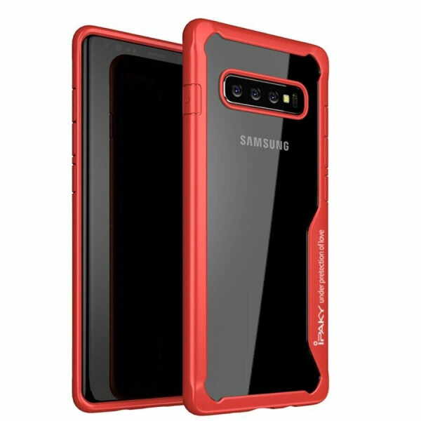 

Защитный чехол для IPAKY Clear BackCover Samsung Galaxy S10 (G973) - Red
