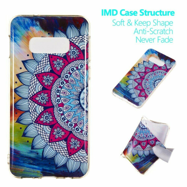 

Силиконовый (TPU) чехол Deexe LumiCase для Samsung Galaxy S10e (G970) - Colorized Mandala