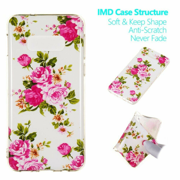 

Силиконовый (TPU) чехол Deexe LumiCase для Samsung Galaxy S10e (G970) - Vivid Flowers