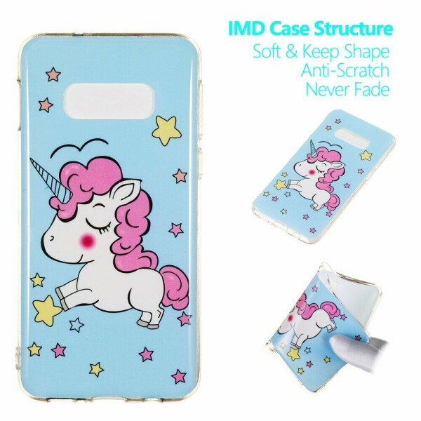 

Силиконовый (TPU) чехол Deexe LumiCase для Samsung Galaxy S10e (G970) - Unicorn