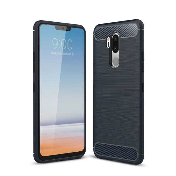 

Защитный чехол UniCase Carbon для LG G7 ThinQ - Dark Blue