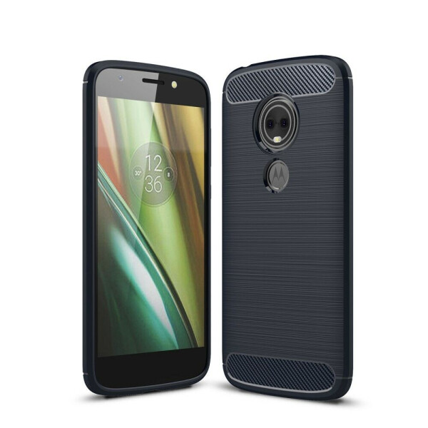 

Защитный чехол UniCase Carbon для Motorola Moto E5 Play - Dark Blue