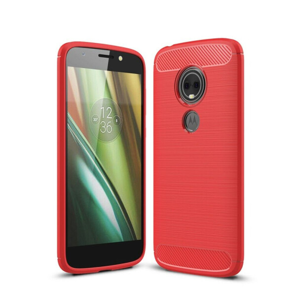 

Защитный чехол UniCase Carbon для Motorola Moto E5 Play - Red