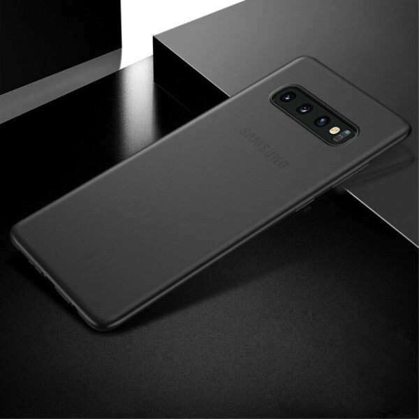 

Пластиковый чехол X-LEVEL Ultra-thin 0.4mm для Samsung Galaxy S10 (G973) - Transparent Black