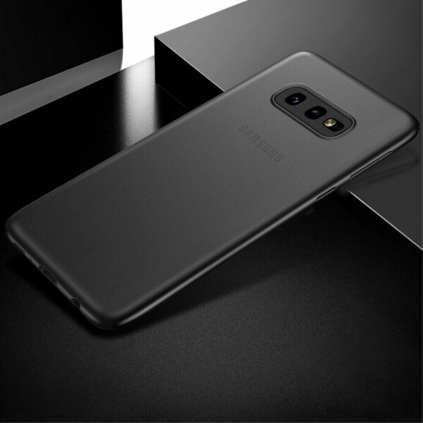 

Пластиковый чехол X-LEVEL Ultra-thin 0.4mm для Samsung Galaxy S10e (G970) - Transparent Black